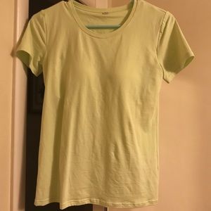 Uniqlo lime green bra top NWT